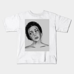 Portrait study 2 Kids T-Shirt